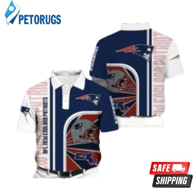 New England Patriots Printed Polo Shirt