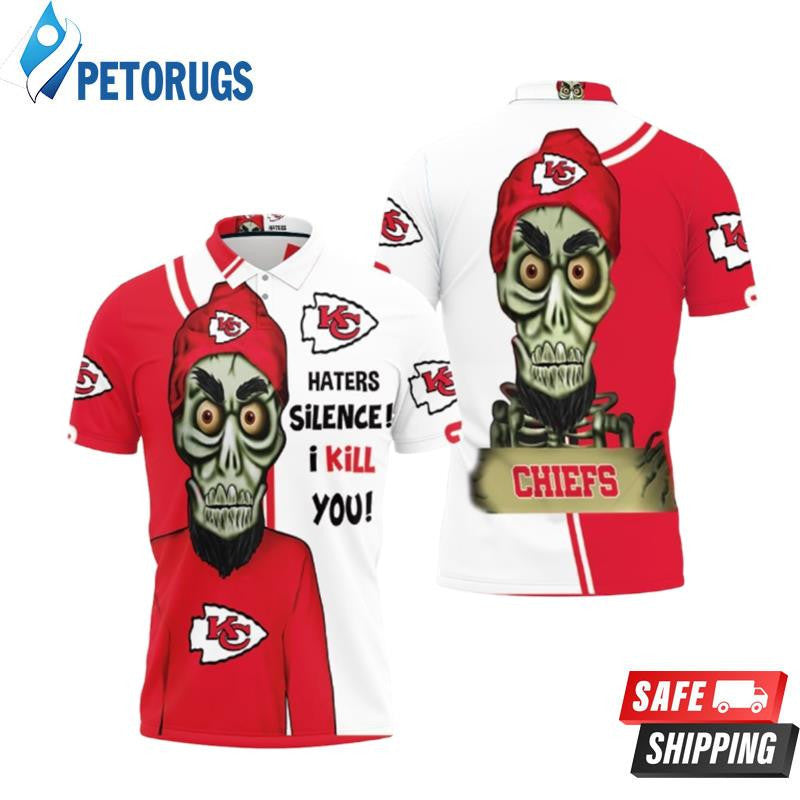 Kansas City Chiefs Haters I Kill You Printed Polo Shirt