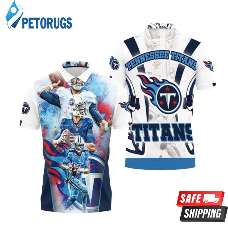 Afc South Division Champions Tennessee Titans Super Bowl 2021 Printed Polo Shirt
