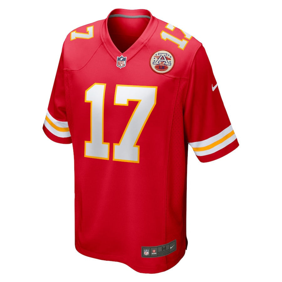Richie James 17 Kansas City Chiefs Men Game Jersey - Red