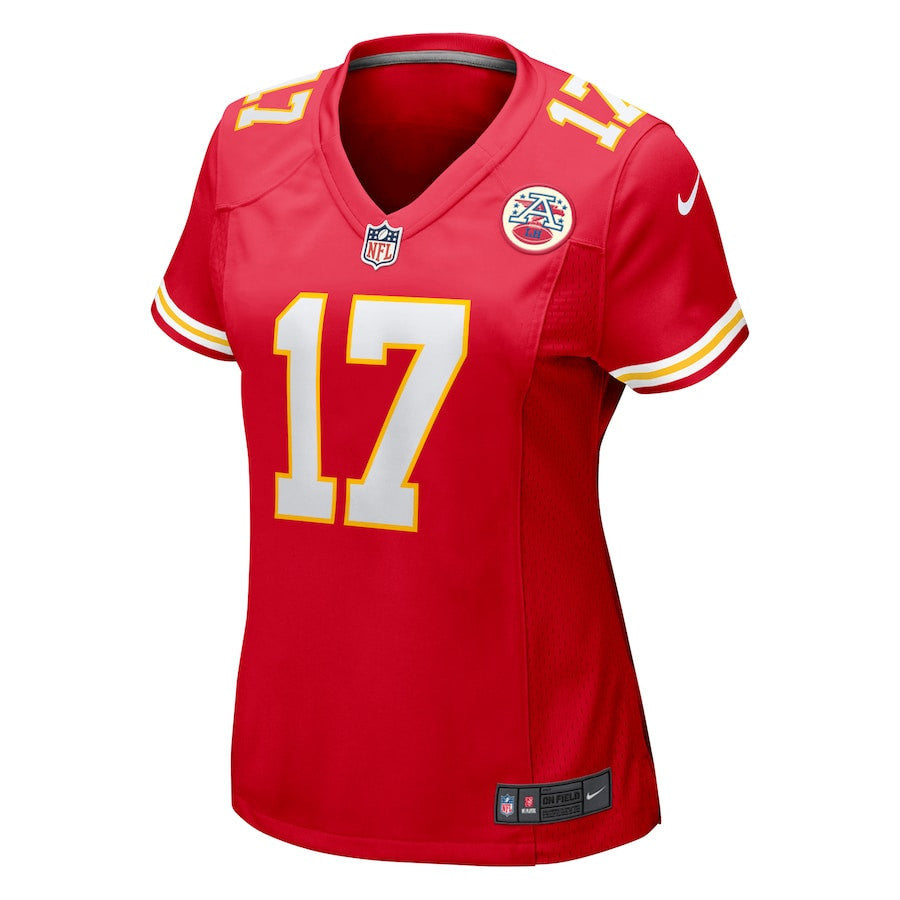 Richie James 17 Kansas City Chiefs Women Game Jersey - Red