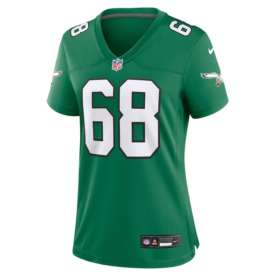 Jordan Mailata 68 Philadelphia Eagles Women Alternate Game Jersey - Kelly Green
