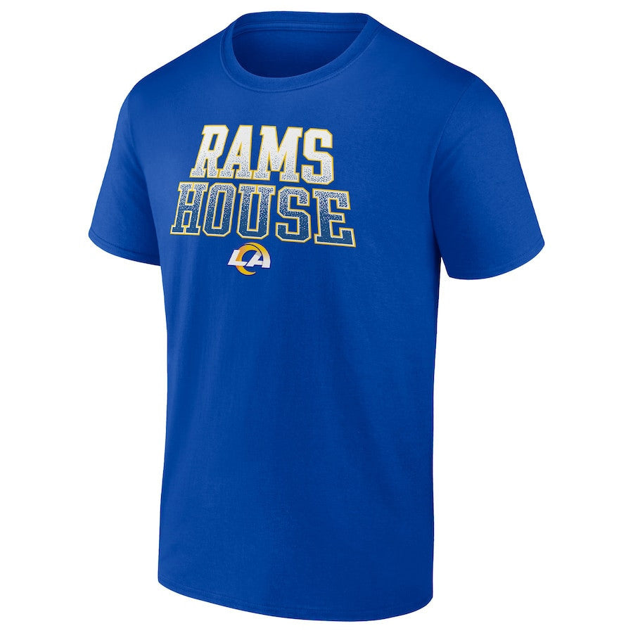 Los Angeles Rams Rams House Heavy Hitter T-Shirt - Royal