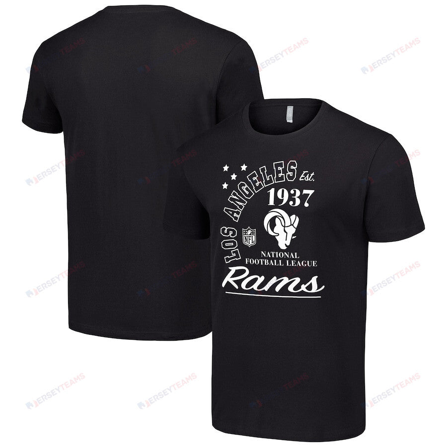 Los Angeles Rams Arch City Team Graphic T-Shirt - Black