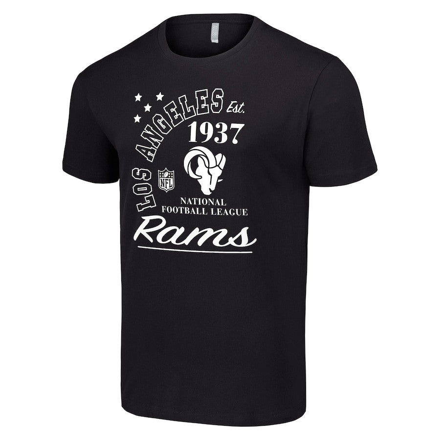Los Angeles Rams Arch City Team Graphic T-Shirt - Black