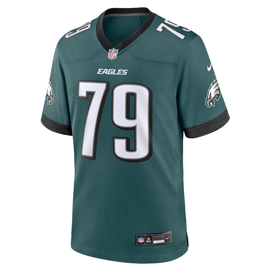 Lecitus Smith 79 Philadelphia Eagles Game Men Jersey - Midnight Green
