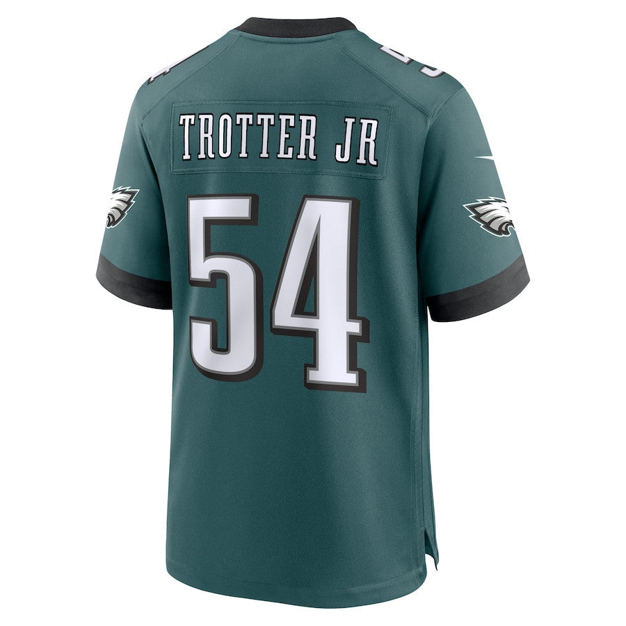 Jeremiah Trotter Jr. 54 Philadelphia Eagles Game Men Jersey - Green