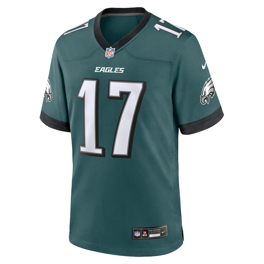Nakobe Dean 17 Philadelphia Eagles Team Game Men Jersey - Midnight Green