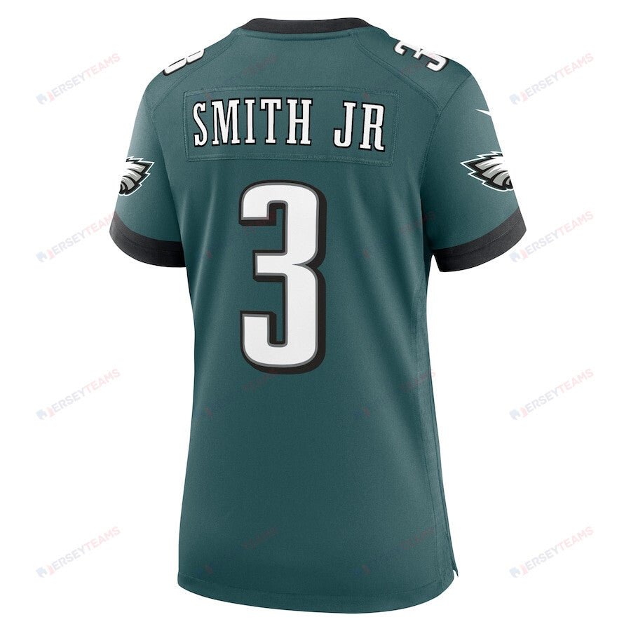Nolan Smith 3 Philadelphia Eagles Women's Team Game Jersey - Midnight Green