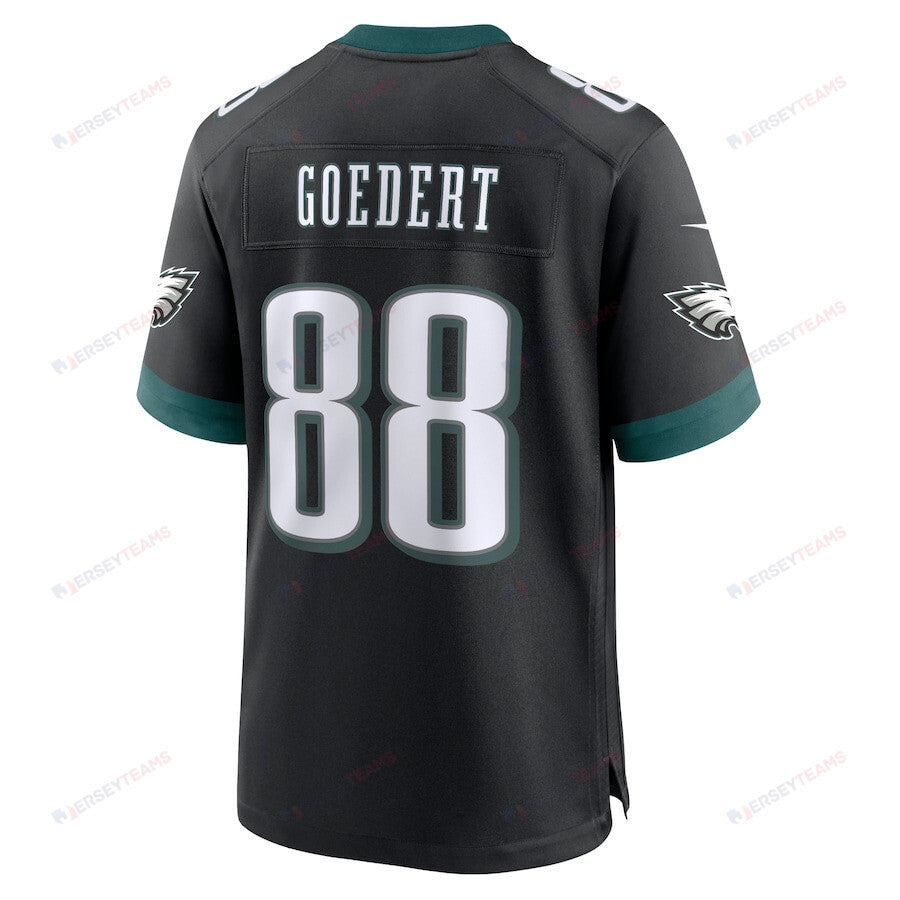 Dallas Goedert 88 Philadelphia Eagles Alternate Game Men Jersey - Black