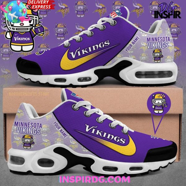 Minnesota Vikings x Hello Kitty TN Shoes Sneakers For Men And Women