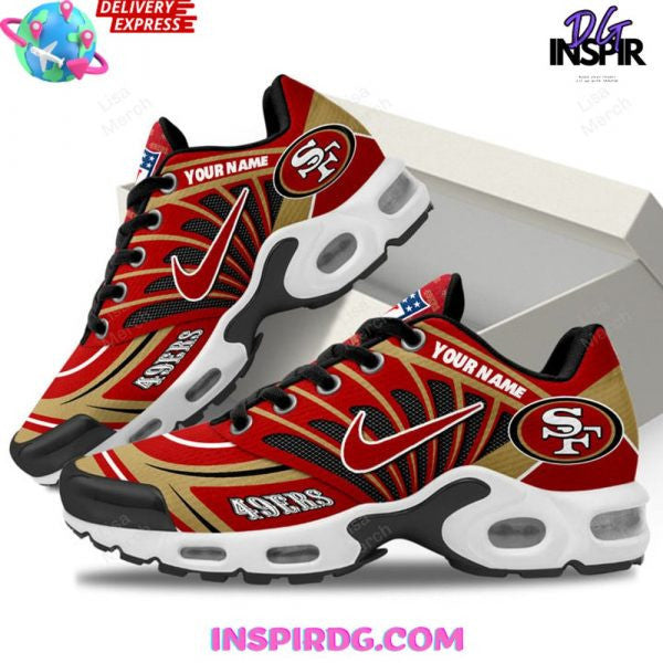 San Francisco 49ers Custom Name TN Shoes Sneakers For Men And Women