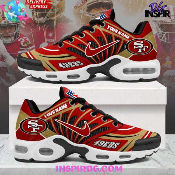 San Francisco 49ers Custom Name TN Shoes Sneakers For Men And Women