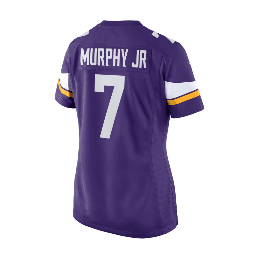 Byron Murphy Jr. 7 Minnesota Vikings 2025 Pro Bowl Patch Women Game Jersey - Purple