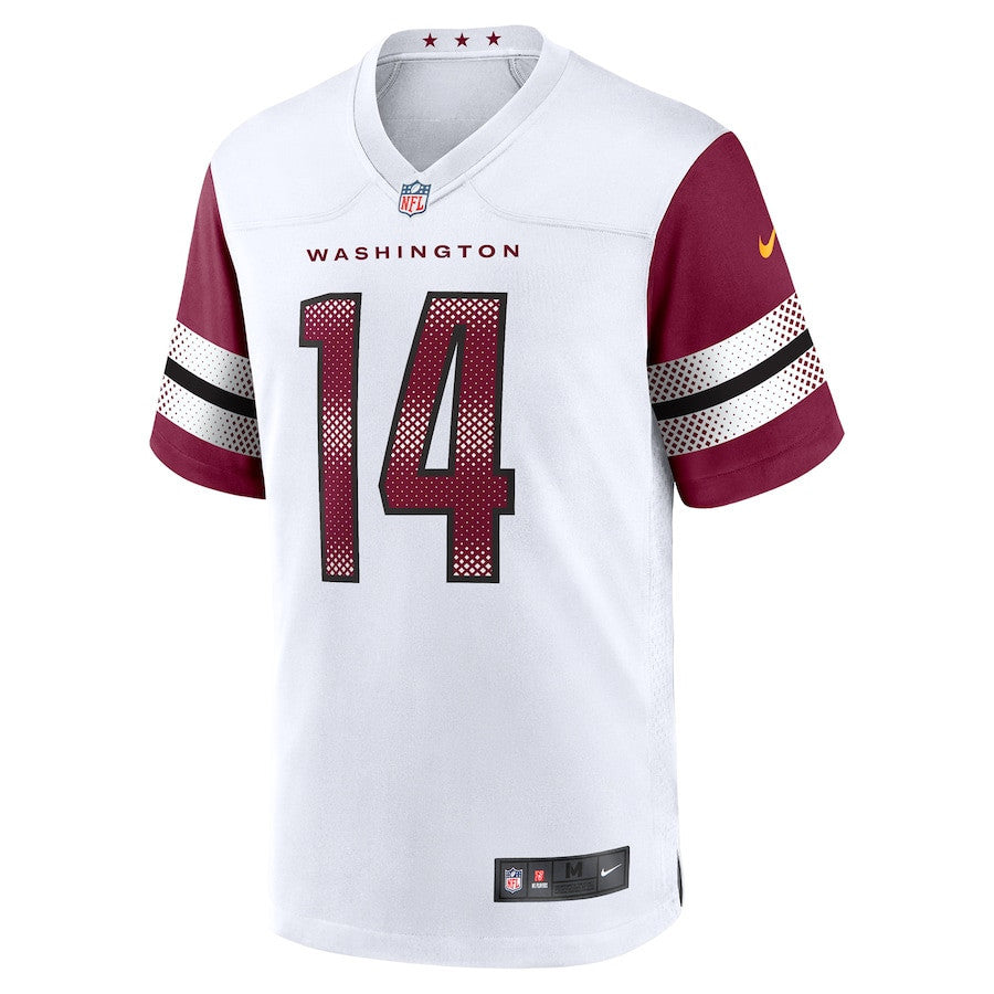 Olamide Zaccheaus 14 Washington Commanders Game Men Jersey - White