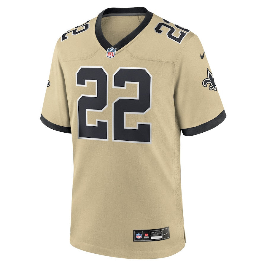Rashid Shaheed 22 New Orleans Saints Gameday Golds Alternate Game Men Jersey - Gold