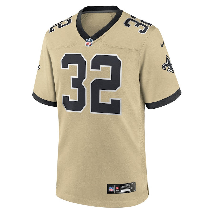 Tyrann Mathieu 32 New Orleans Saints Gameday Golds Alternate Game Men Jersey - Gold