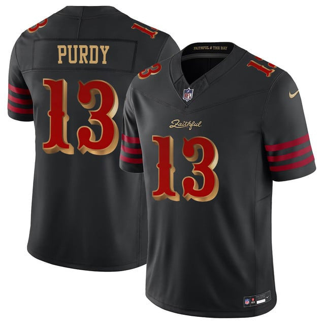 Brock Purdy 13 San Francisco 49ers Vapor F.U.S.E. Limited Rivalry Series Men Jersey - Black