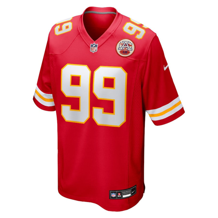 Jerry Tillery 99 Kansas City Chiefs Team Game Men Jersey - Red