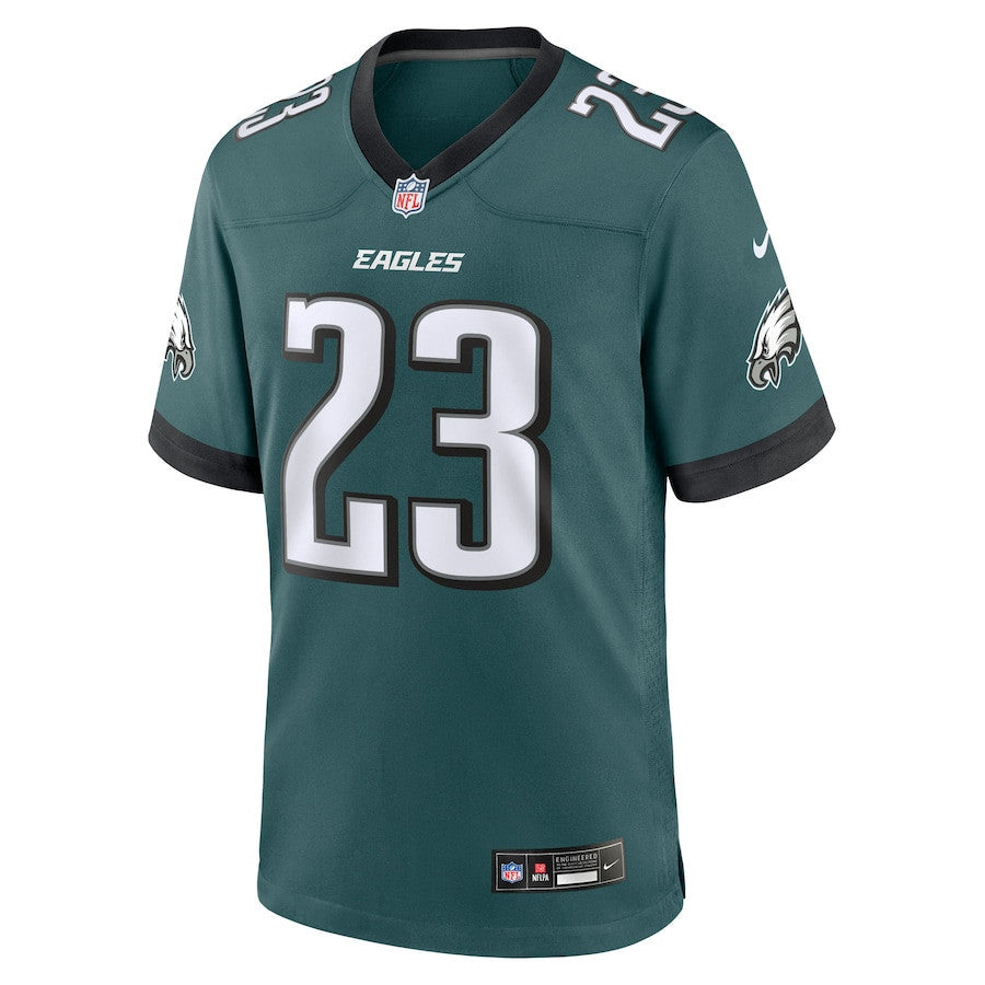 Jakorian Bennett 23 Philadelphia Eagles Team Game Men Jersey - Midnight Green