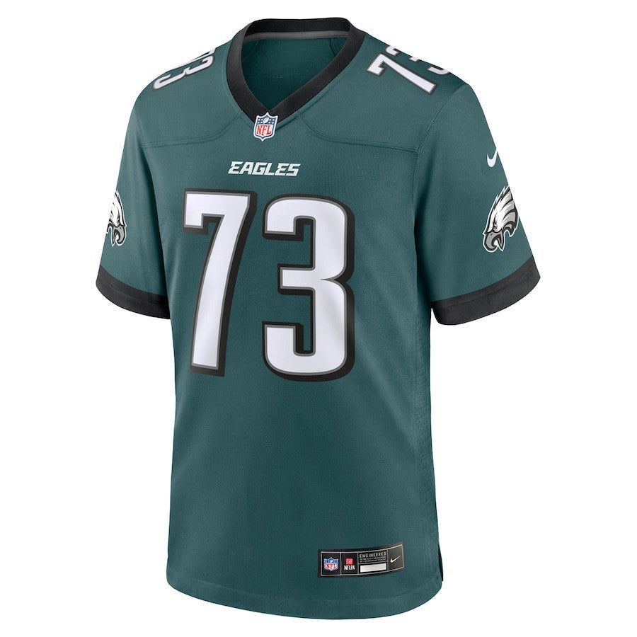 Cameron Williams 73 Philadelphia Eagles Team Game Men Jersey - Midnight Green