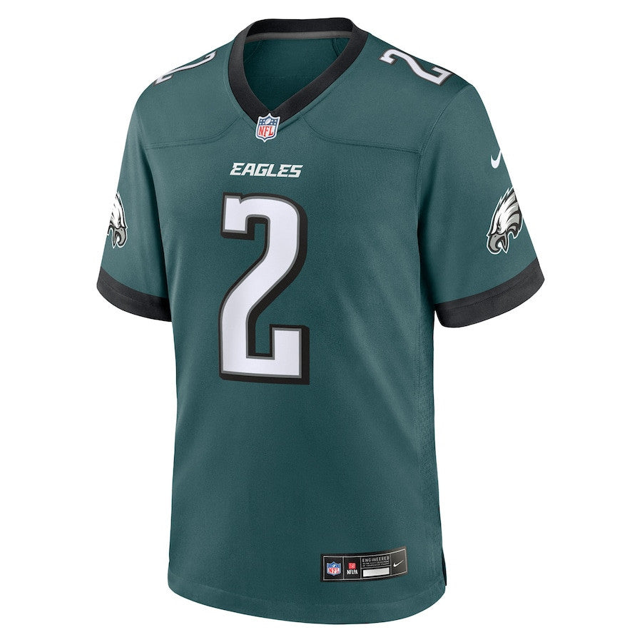 Jahan Dotson 2 Philadelphia Eagles Team Game Men Jersey - Midnight Green