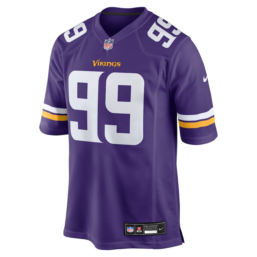 Elijah Williams 99 Minnesota Vikings Team Game Men Jersey - Purple