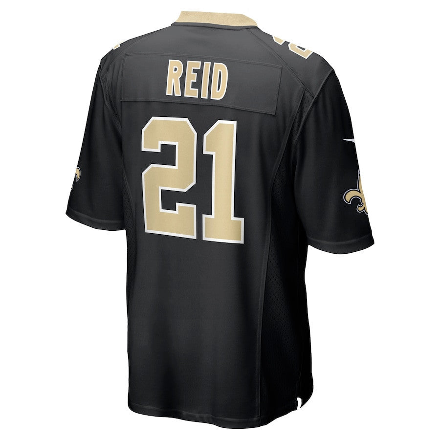 Justin Reid 21 New Orleans Saints Team Game Men Jersey - Black