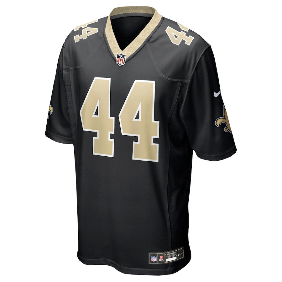 Isaiah Stalbird 44 New Orleans Saints Team Game Men Jersey - Black