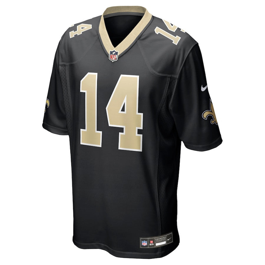 Devaughn Vele 14 New Orleans Saints Team Game Men Jersey - Black