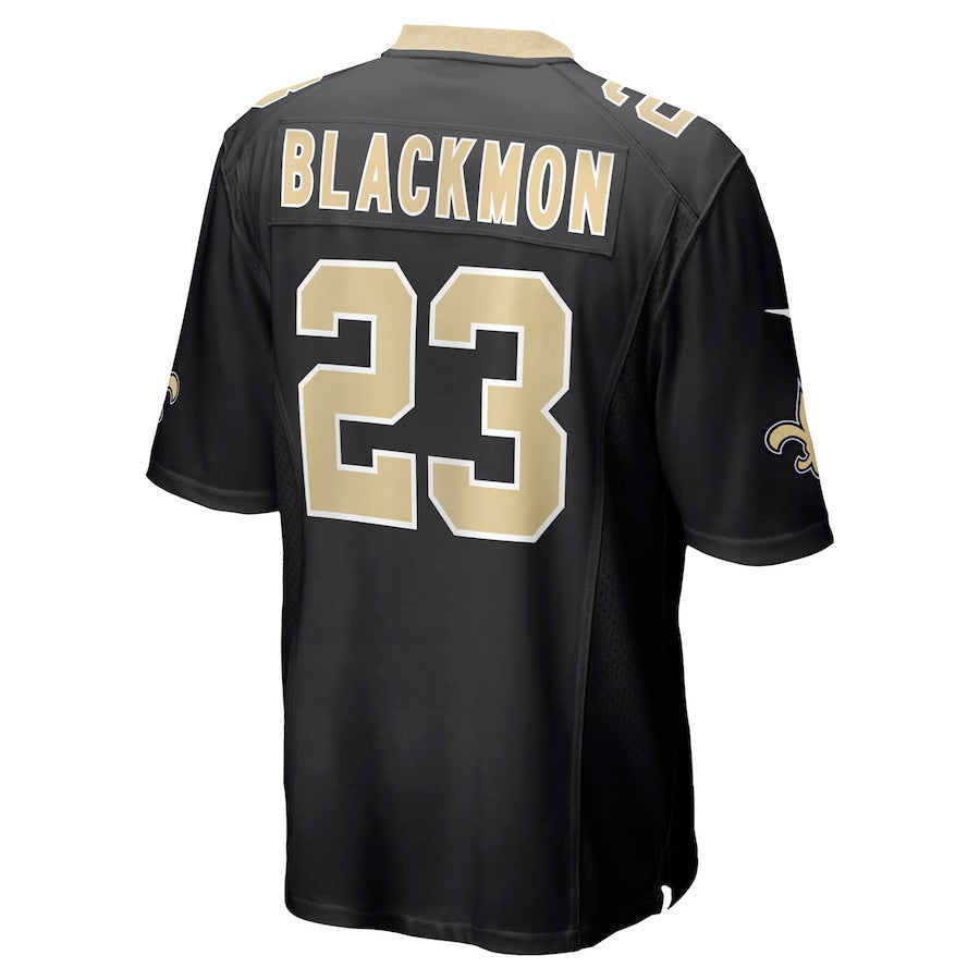Julian Blackmon 23 New Orleans Saints Team Game Men Jersey - Black