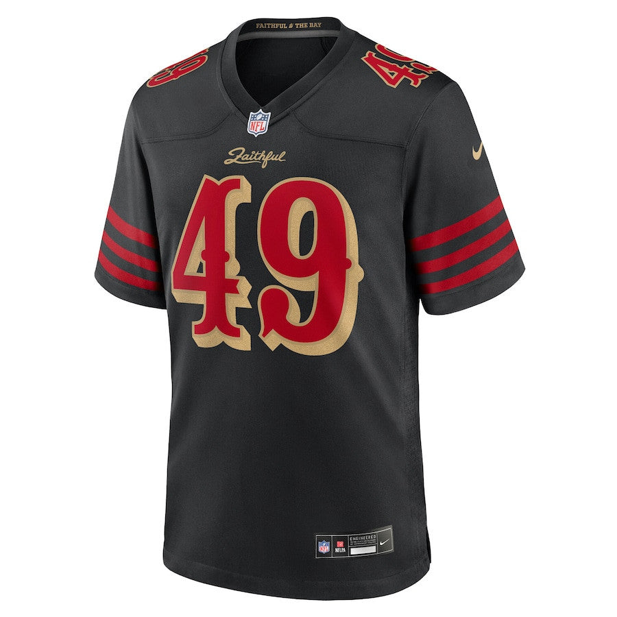 The Faithful 49 San Francisco 49ers 2025 Rivalries Collection Game Men Jersey - Black