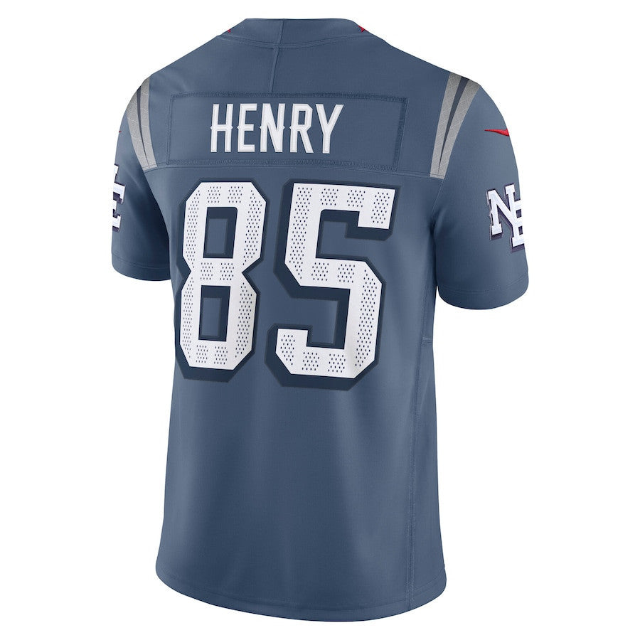 Hunter Henry 85 New England Patriots 2025 Rivalries Collection Limited Men Jersey - Storm Blue