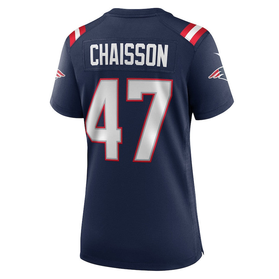 K'Lavon Chaisson 47 New England Patriots Women's Team Game Jersey - Navy
