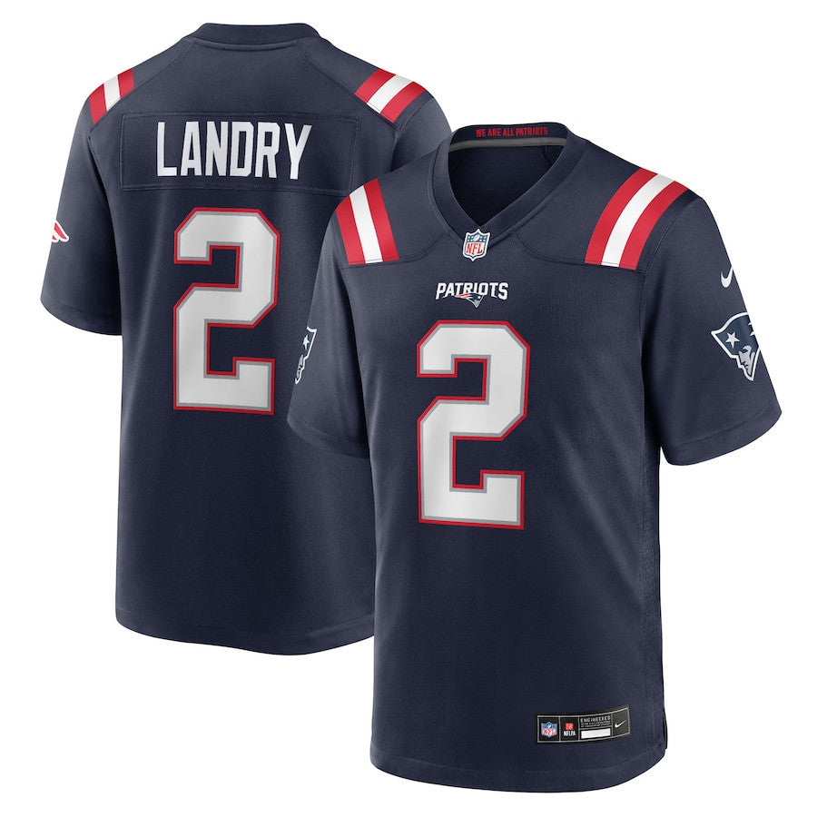 Harold Landry 2 New England Patriots Team Game Men Jersey - Navy