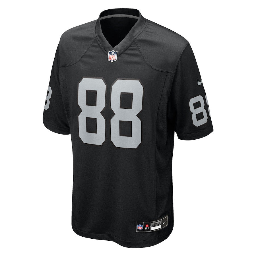 Justin Shorter 88 Las Vegas Raiders Team Game Men Jersey - Black