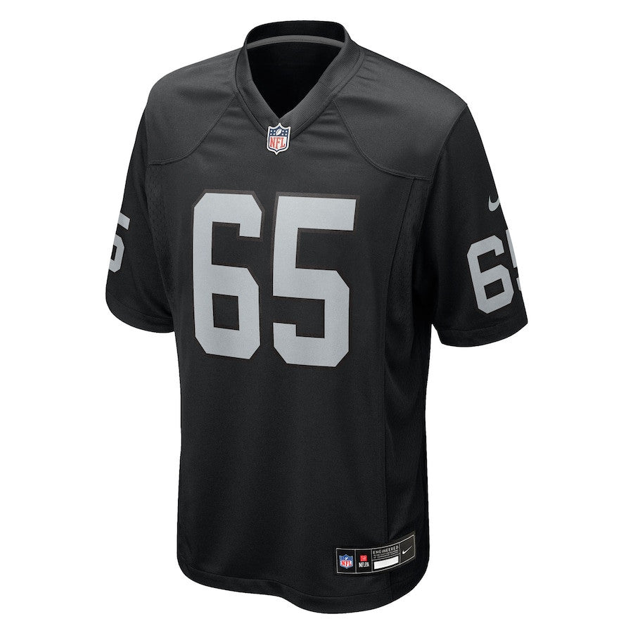 Alex Cappa 65 Las Vegas Raiders Team Game Men Jersey - Black