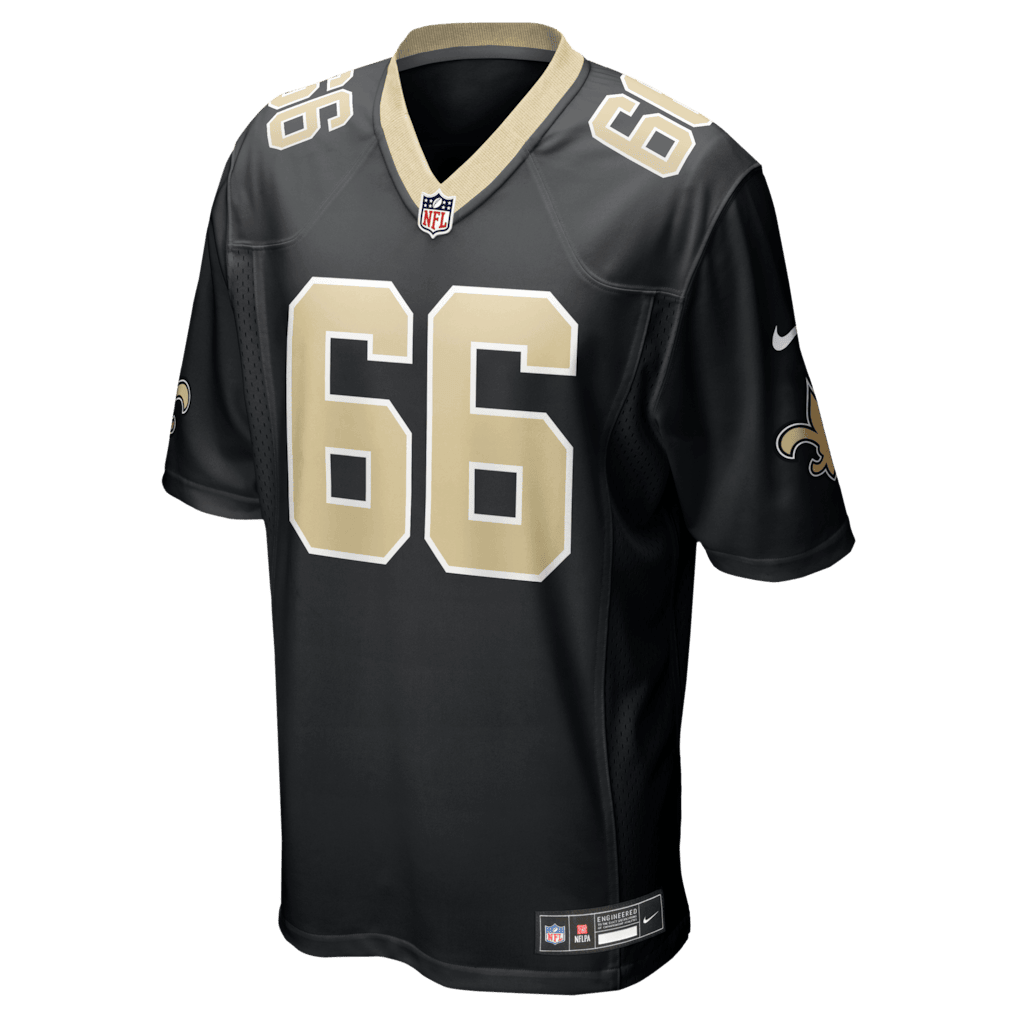 William Sherman 66 New Orleans Saints Team Game Men Jersey - Black