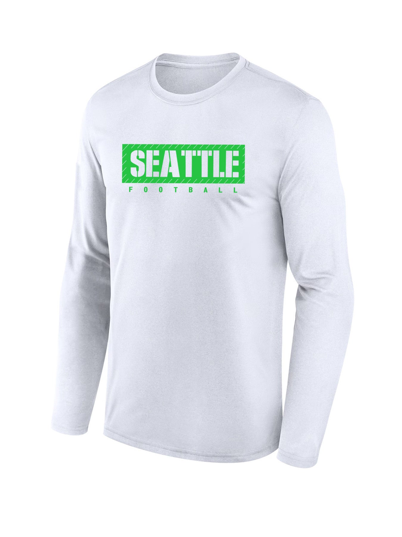 Seattle Seahawks Long Sleeve T-Shirt – Fan Gear – White