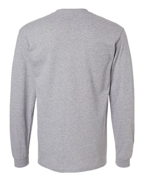 Seattle Seahawks Gray Long Sleeve T-Shirt – Helmet Graphic Print
