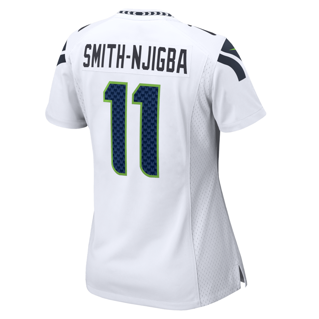 Jaxon Smith-Njigba 11 Seattle Seahawks Women's Game Jersey - White