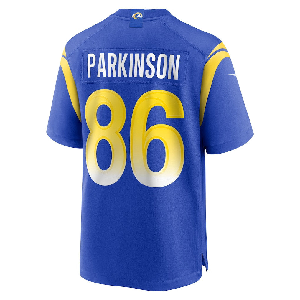 Colby Parkinson 86 Los Angeles Rams Game Men Jersey - Royal