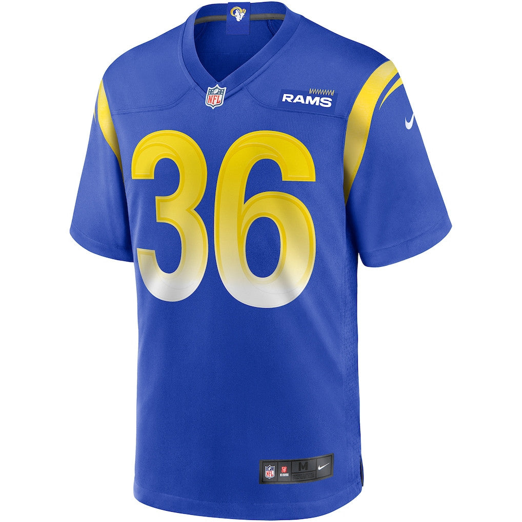 Jerome Bettis 36 Los Angeles Rams Game Men Jersey - Royal