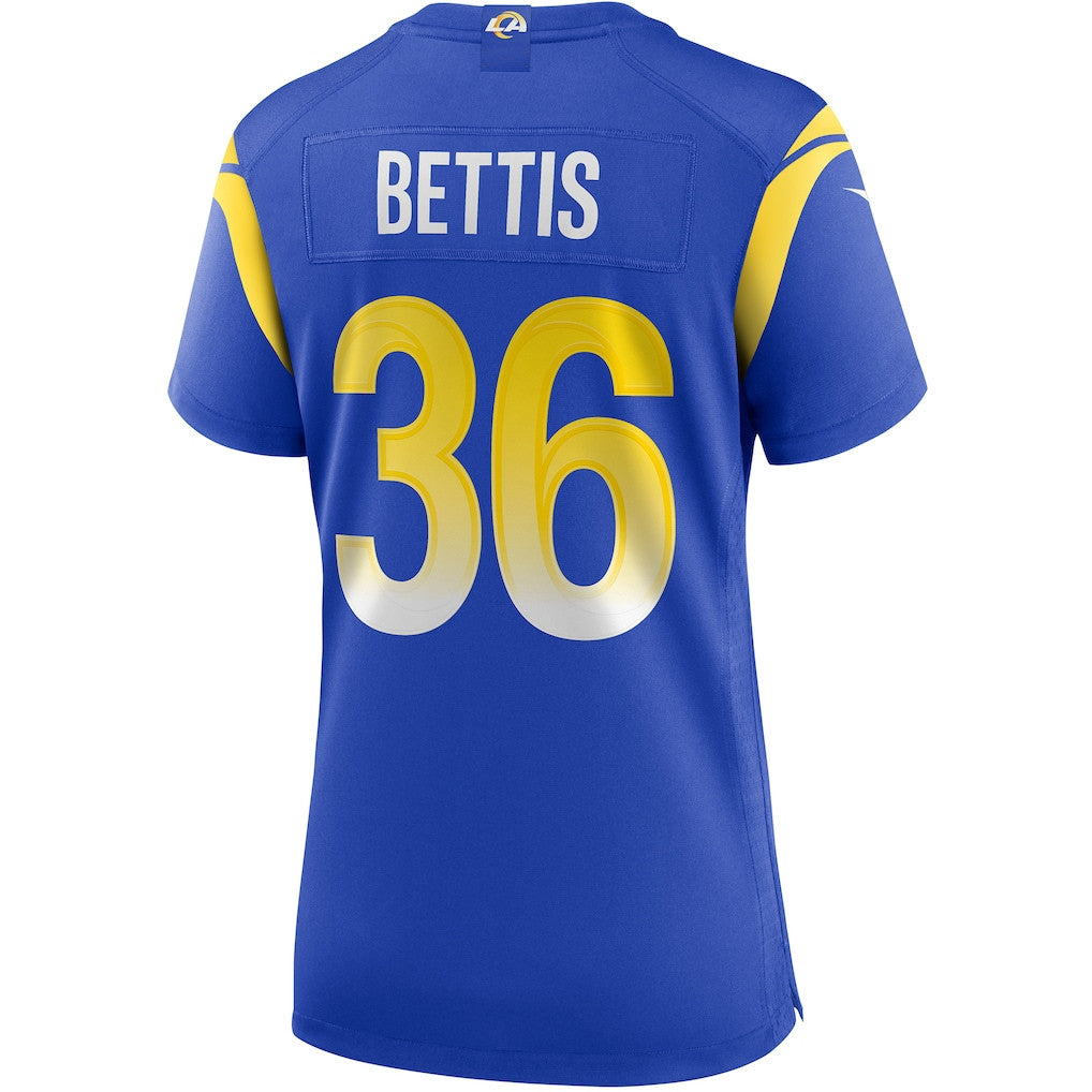 Jerome Bettis 36 Los Angeles Rams Women's Team Game Jersey - Royal