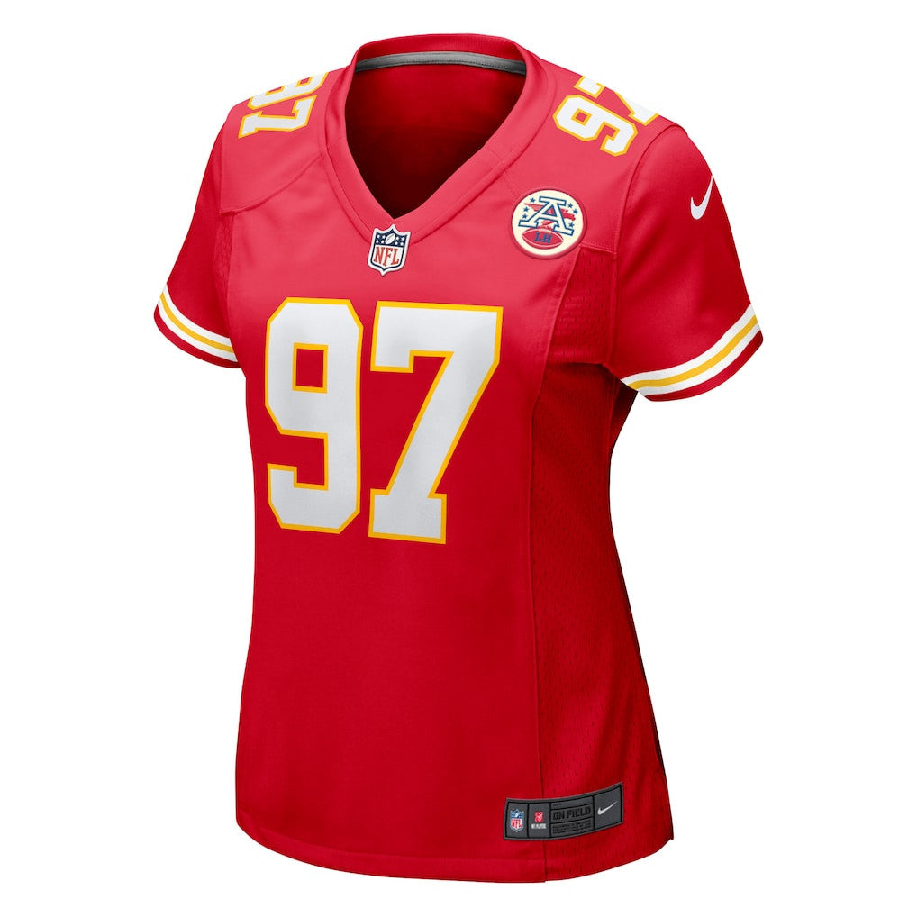 Felix Anudike-Uzomah 97 Kansas City Chiefs Women's Player Jersey - Red