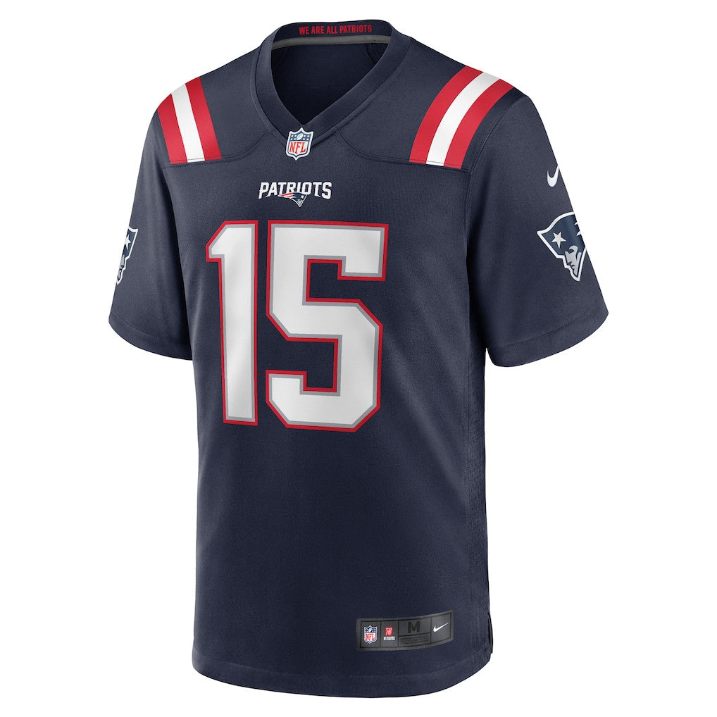 Marte Mapu 15 New England Patriots Game Men Jersey - Navy