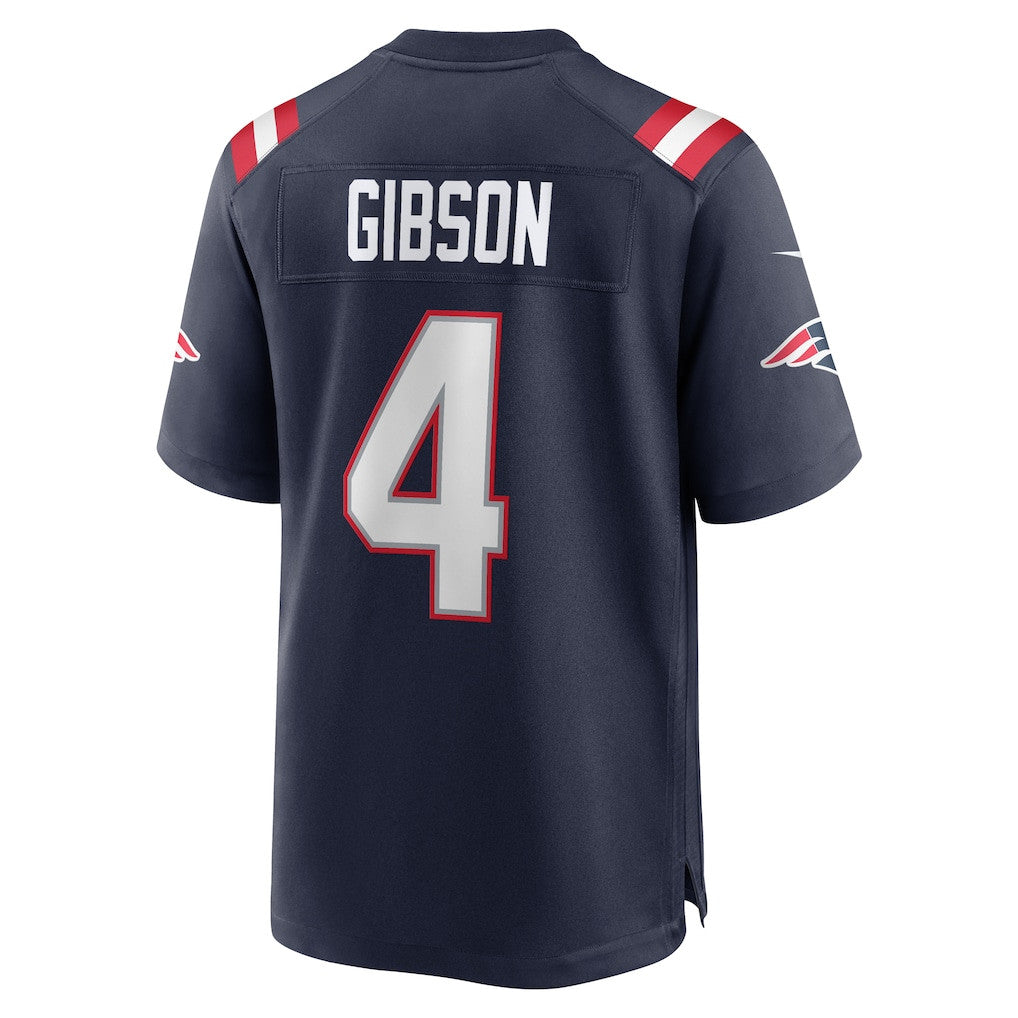 Antonio Gibson 4 New England Patriots Game Men Jersey - Navy