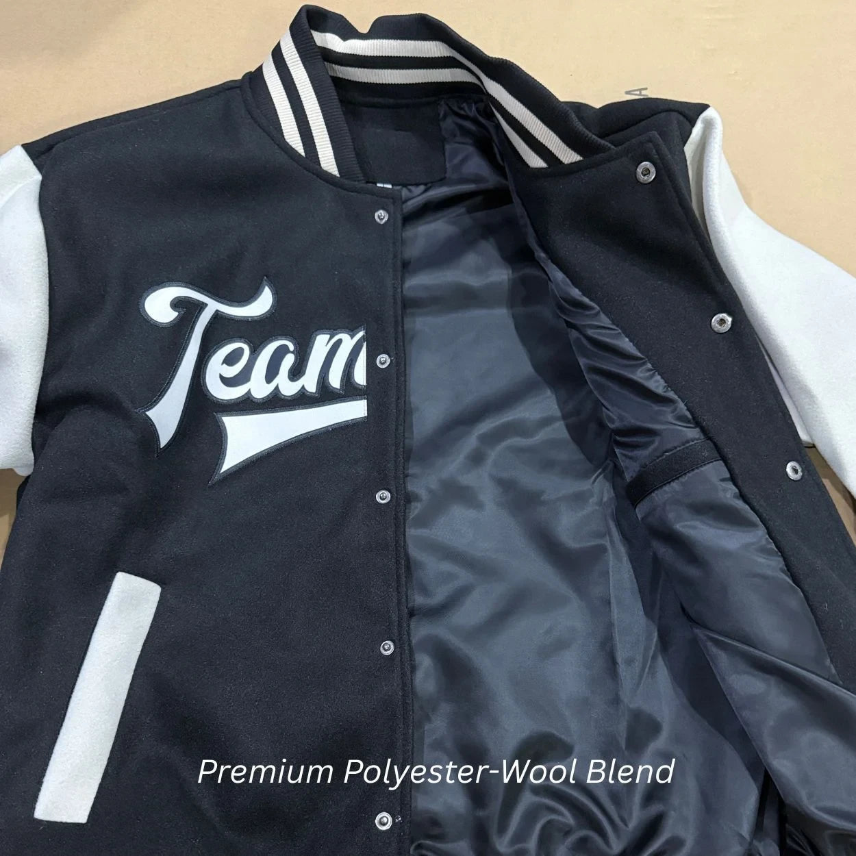 Los Angeles Rams Varsity Jacket – Fully Embroidered Logos, Fan Edition