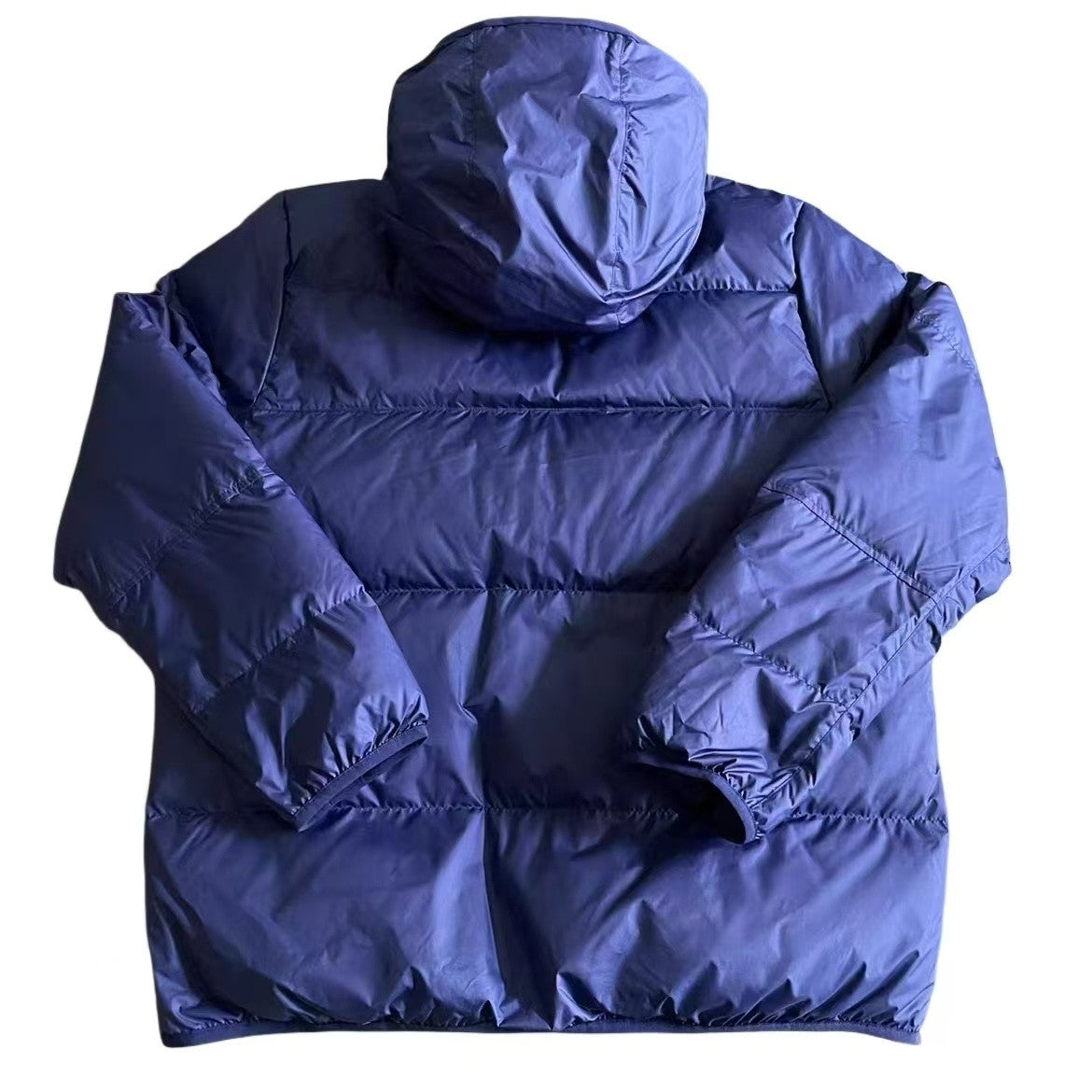 Seattle Seahawks Navy Blue Quilt Down Jacket - Heat-Printed Logos