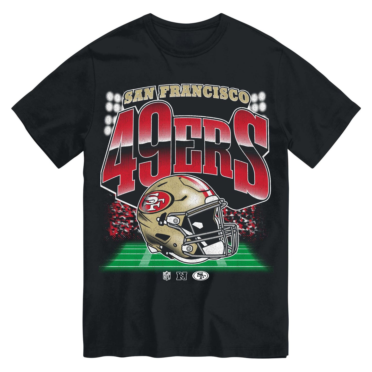 San Francisco 49ers Men's NFL Teams Blindside T-Shirt - Black